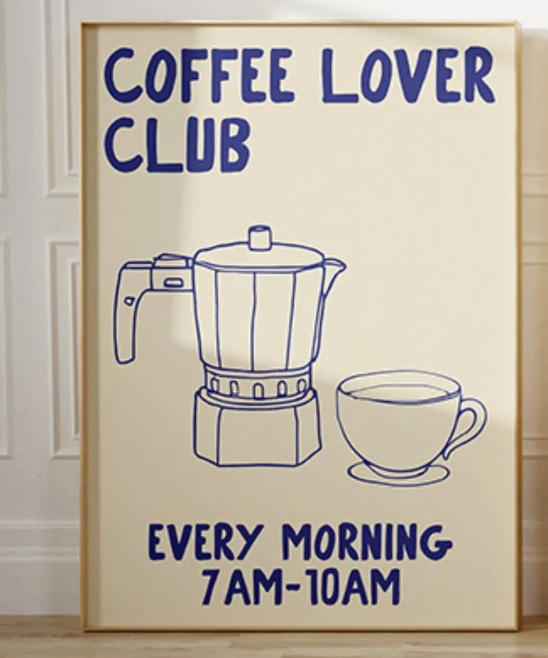 Food Print Wall Art