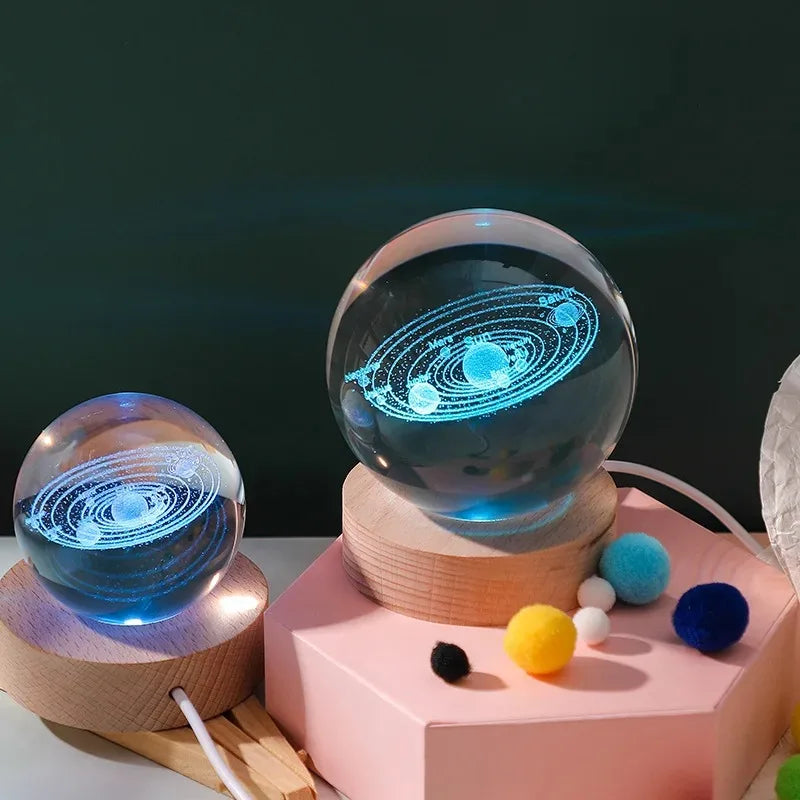 Crystal Ball LED Night Light