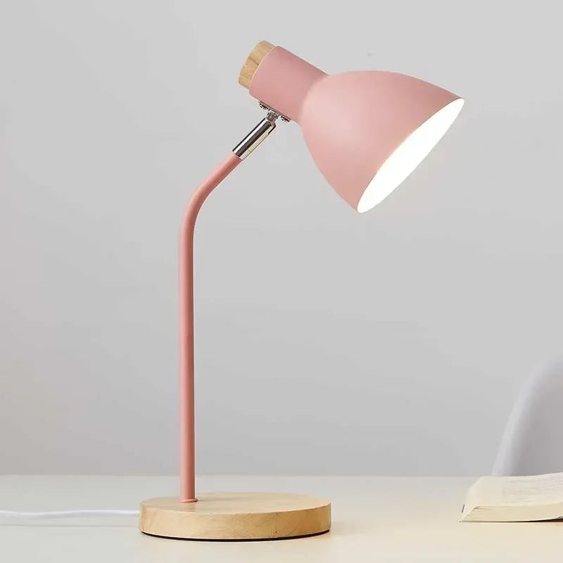 Wood Table Lamp