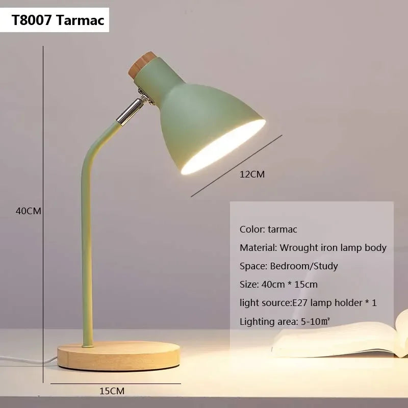 Wood Table Lamp