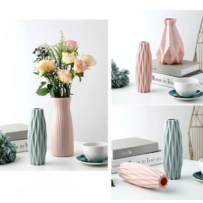 Diamond Plastic Vase