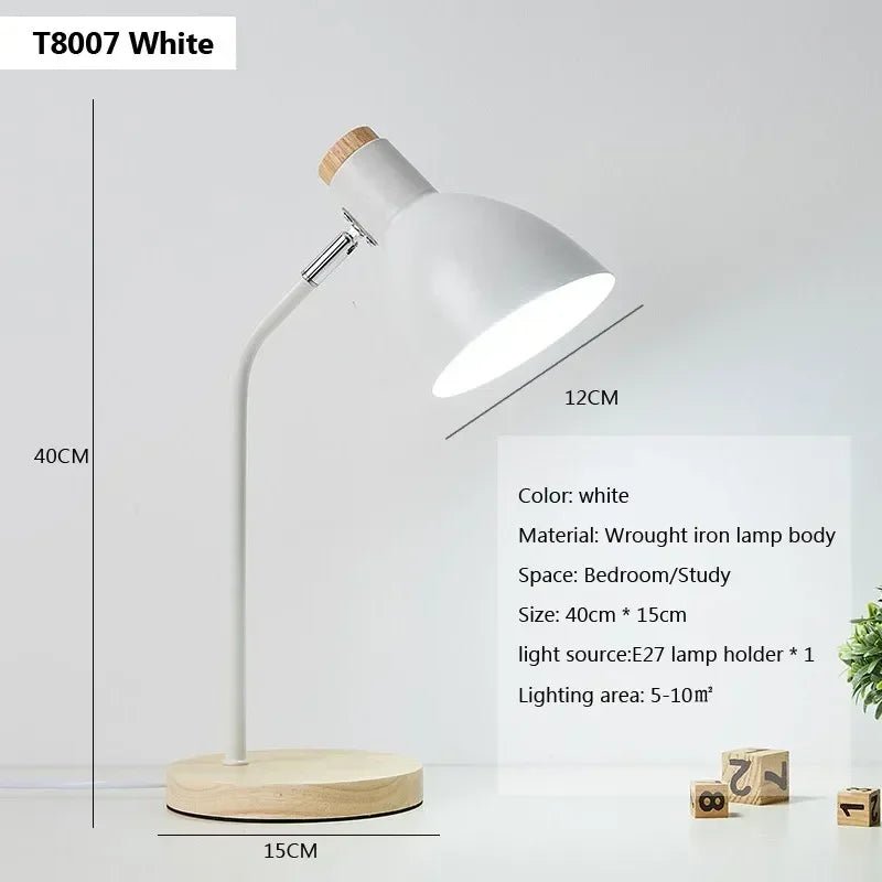Wood Table Lamp