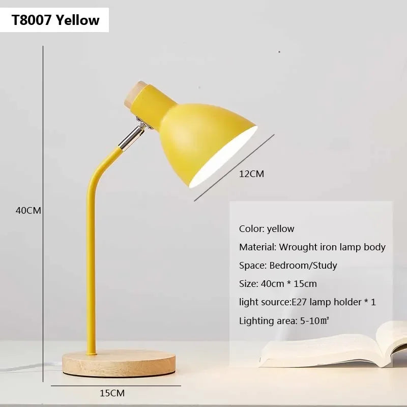 Wood Table Lamp