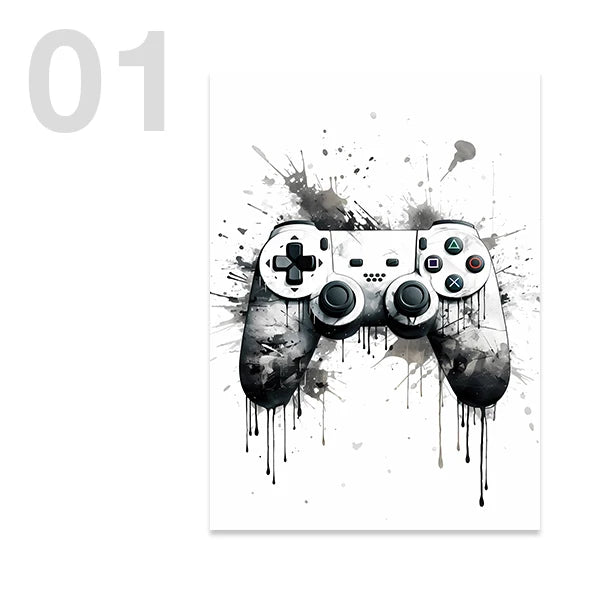 Game Controller Wall Art