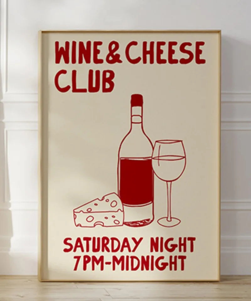 Food Print Wall Art