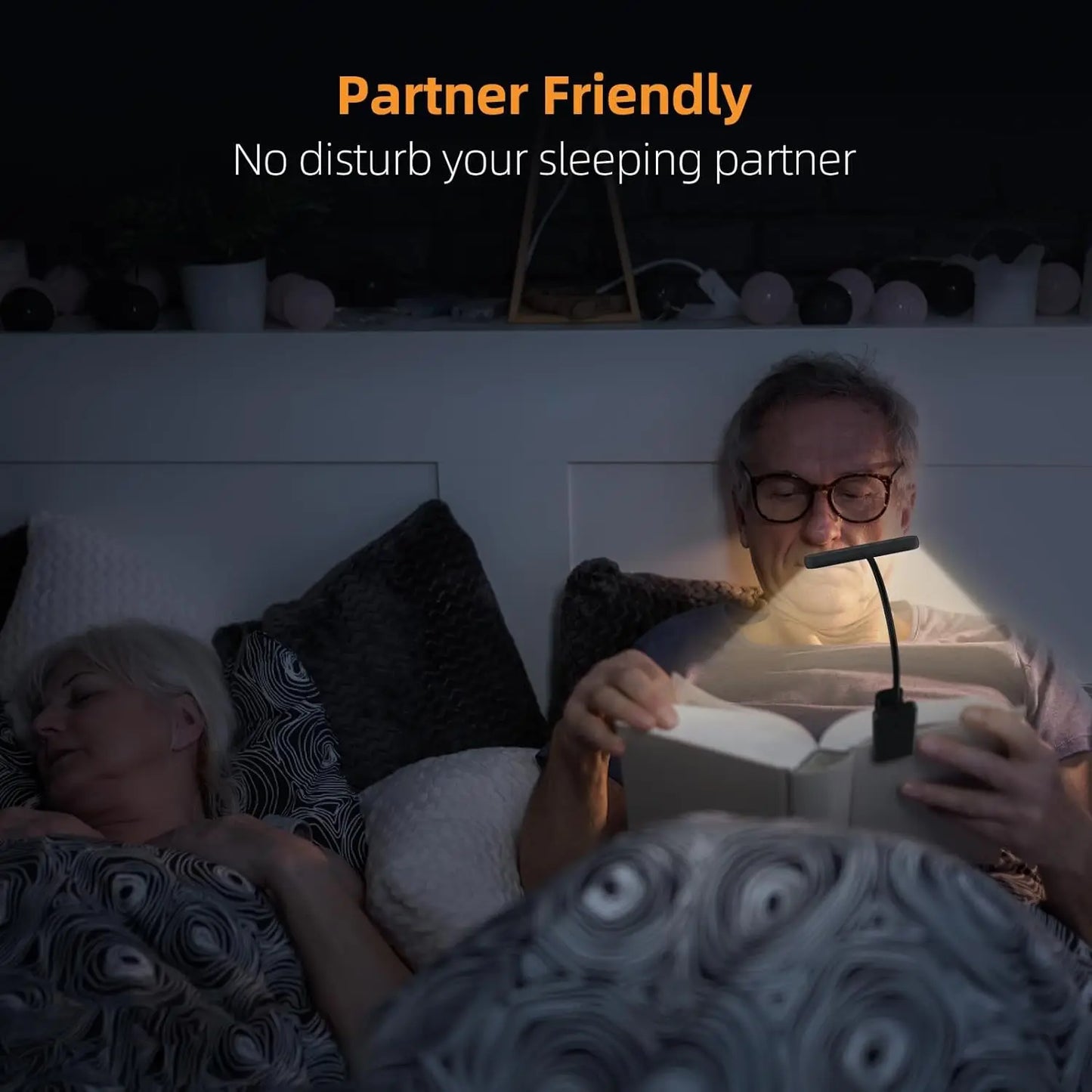 LED Book Light USB Rechargeable