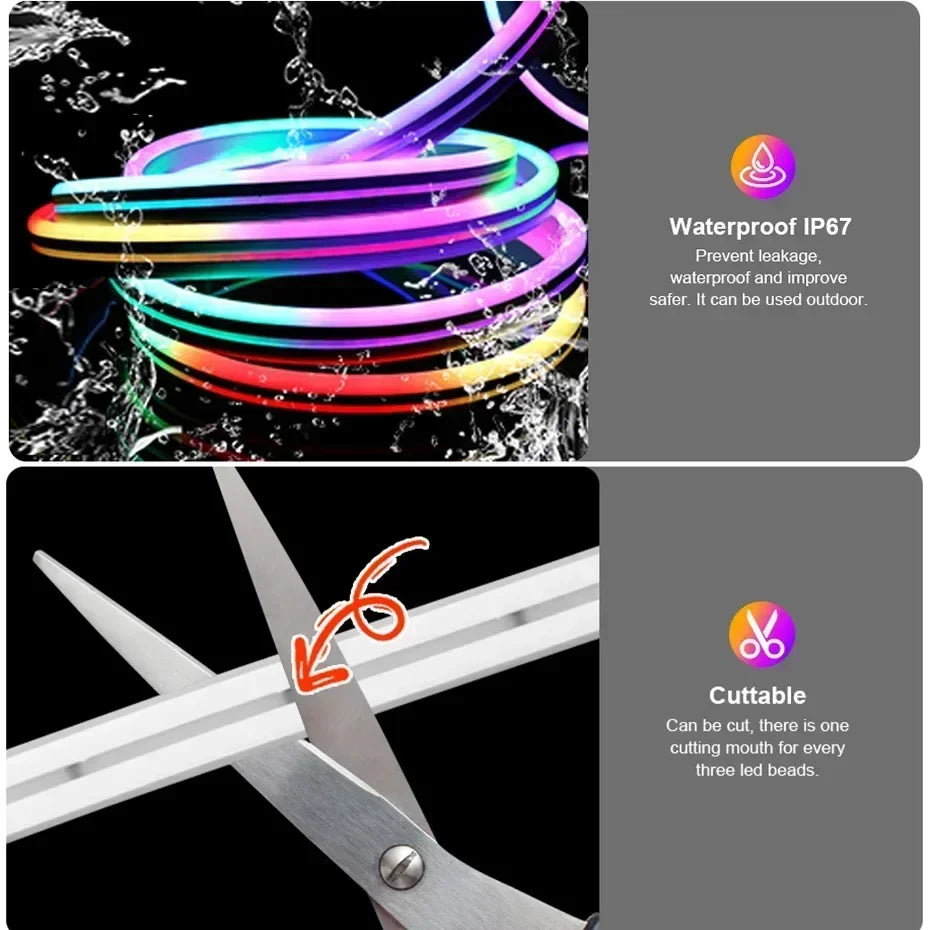 Neon Strip Lights 5-24V