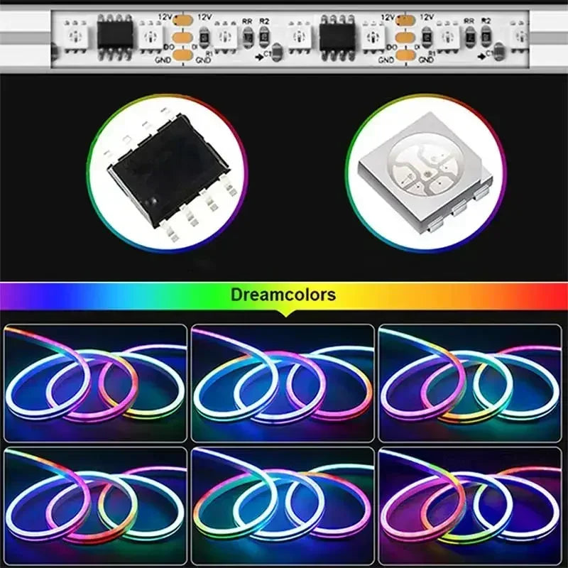 Neon Strip Lights 5-24V