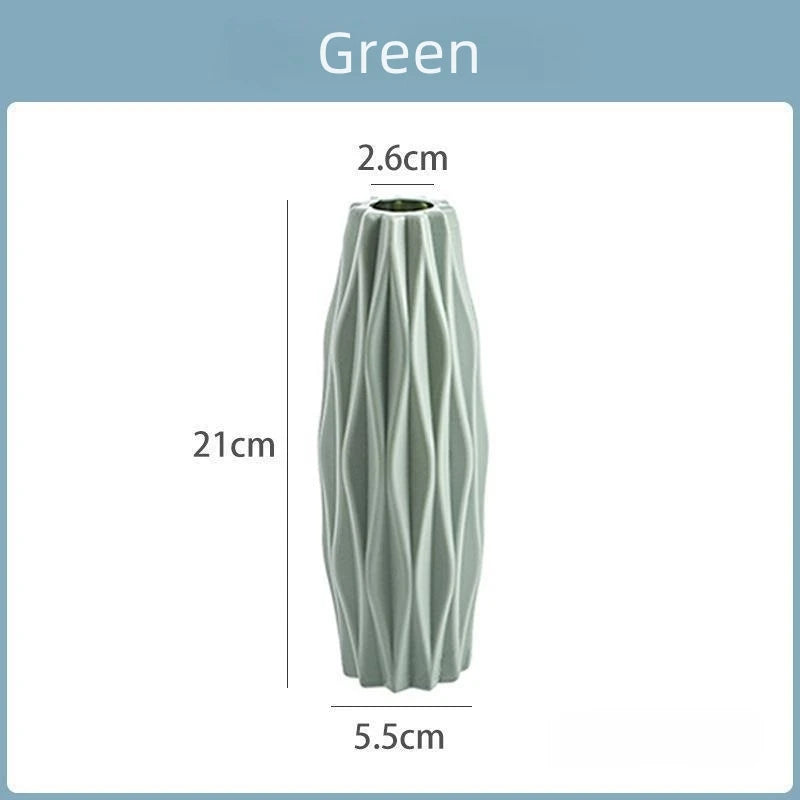 Diamond Plastic Vase
