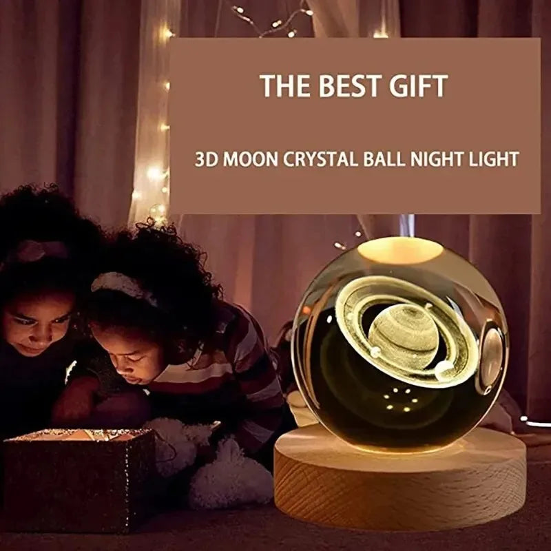 Crystal Ball LED Night Light