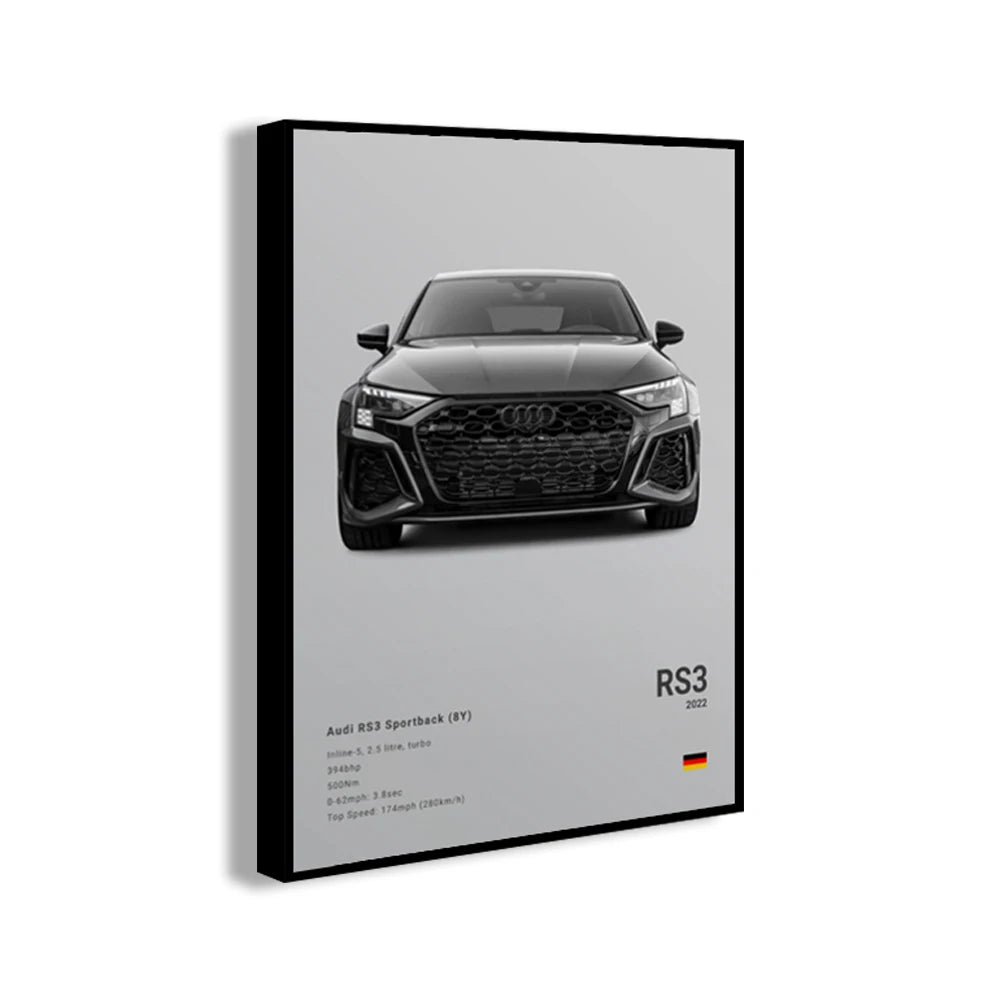 Cars Wall Art Print Poster
