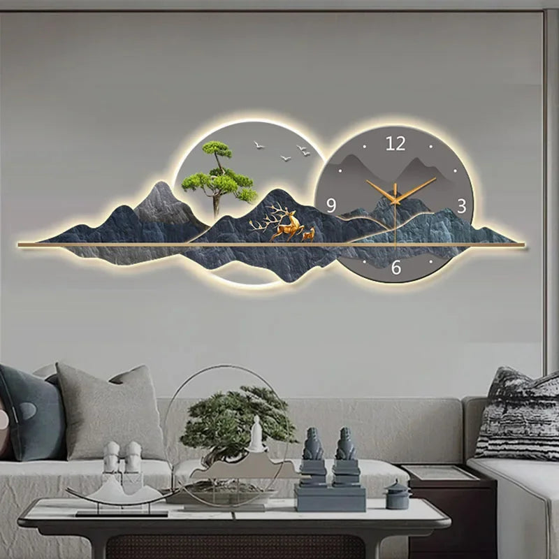 Landscape Wall Clock