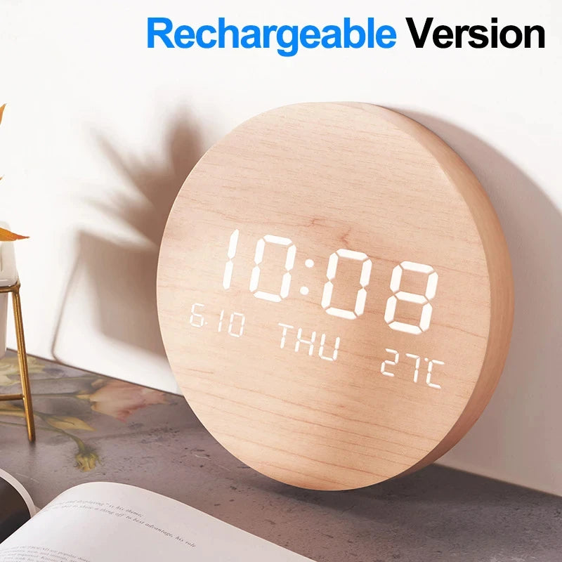 LED Digital Wall Clock