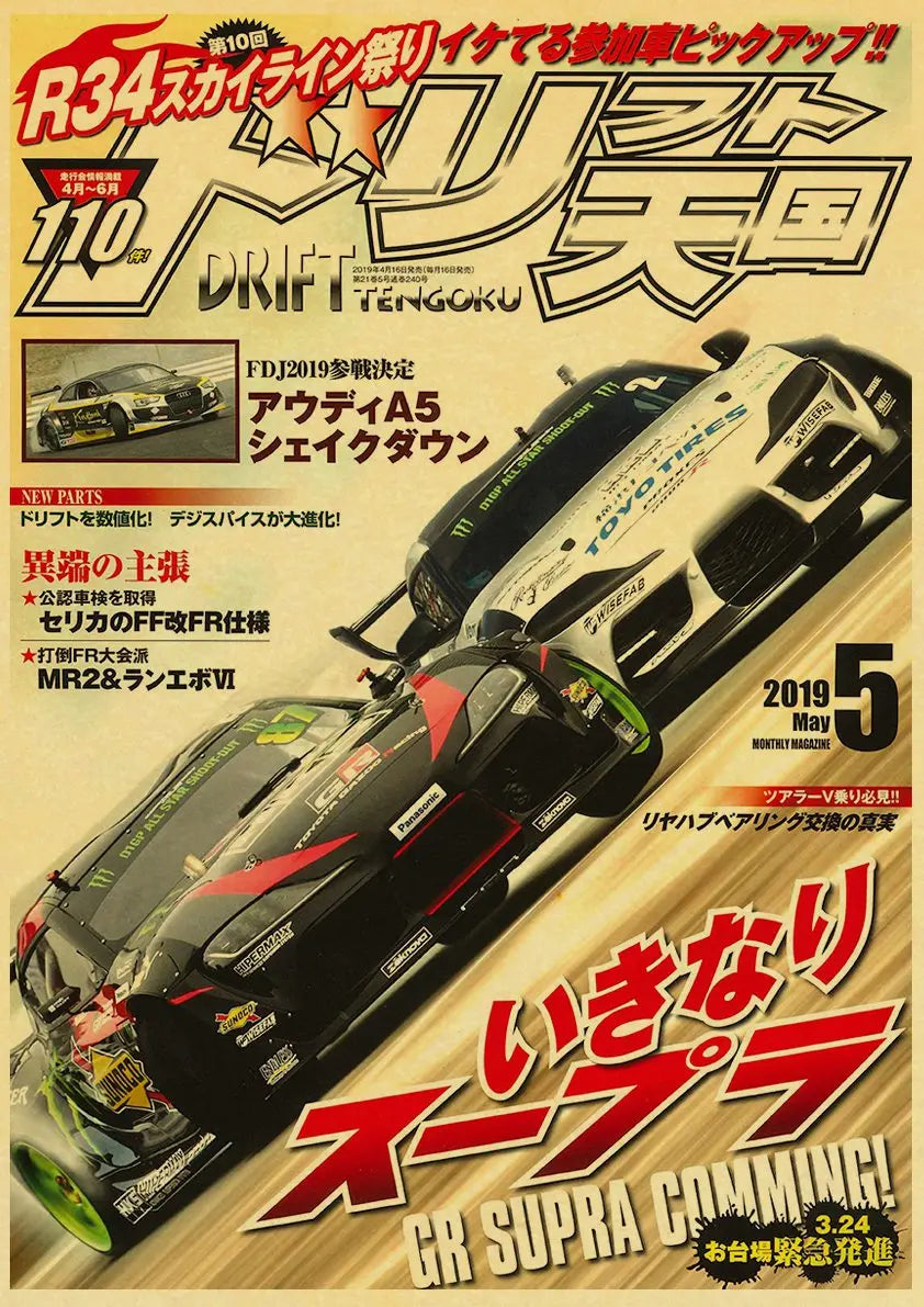 Racing Retro Posters