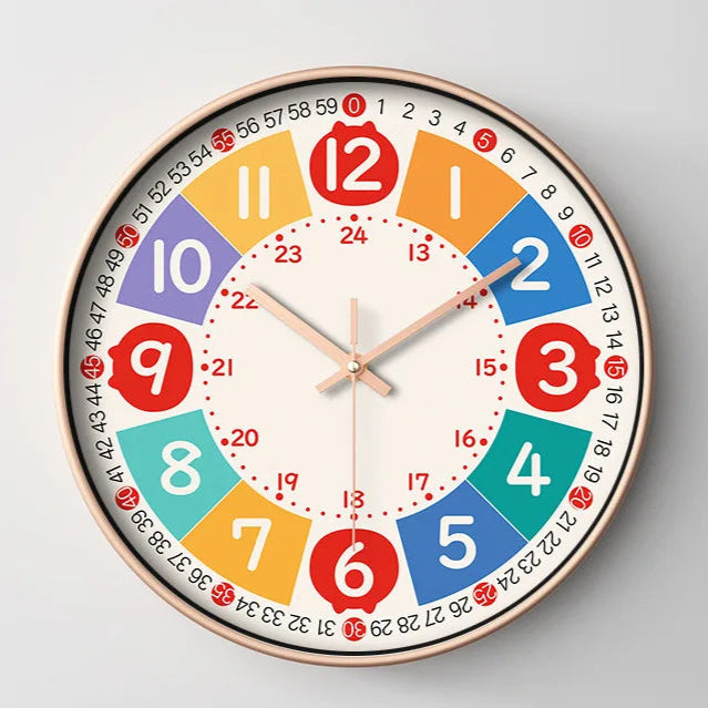 Cartoon theme clock