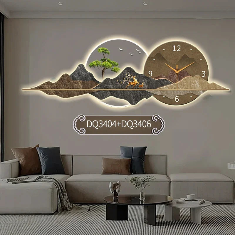 Landscape Wall Clock