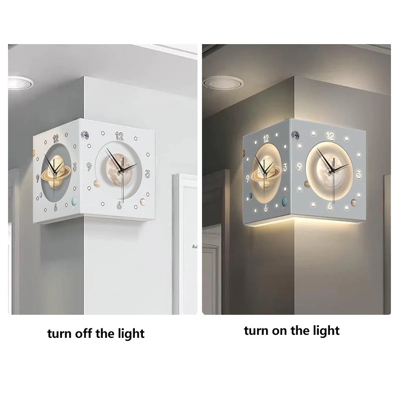 Double-sided clock