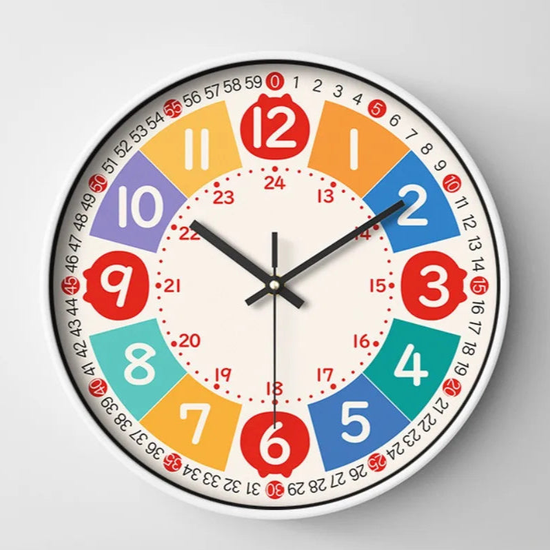 Cartoon theme clock
