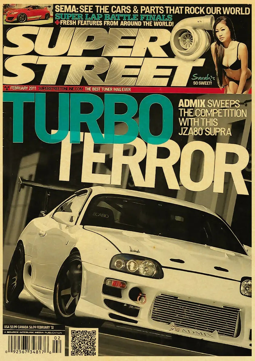 Racing Retro Posters