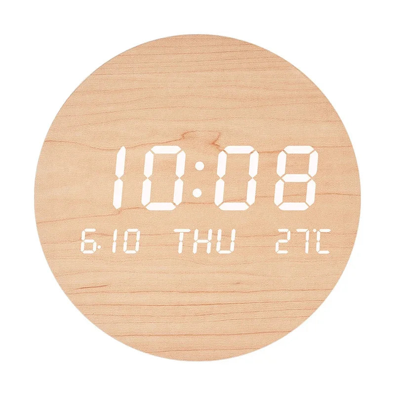 LED Digital Wall Clock