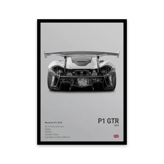 Cars Wall Art Print Poster
