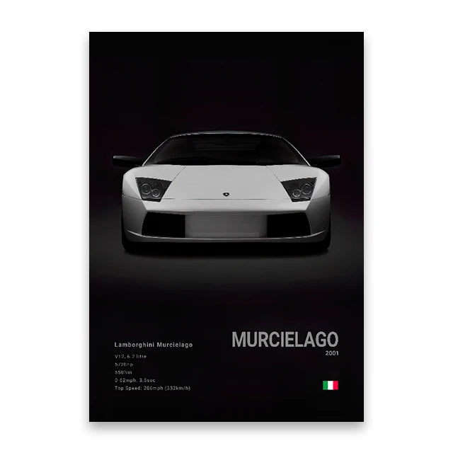 Cars Wall Art Print Poster