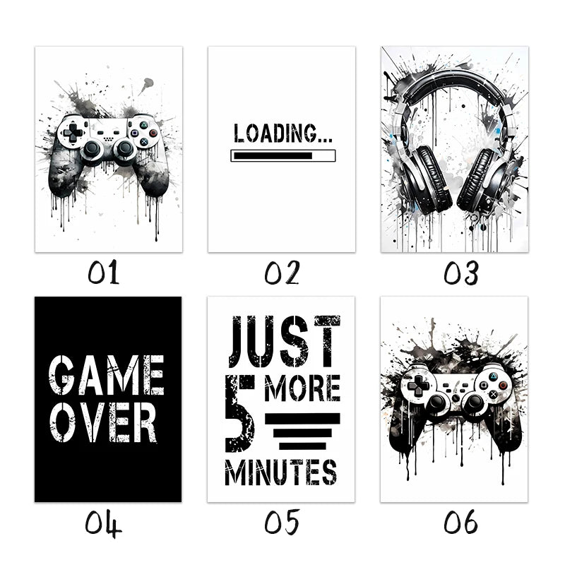 Game Controller Wall Art