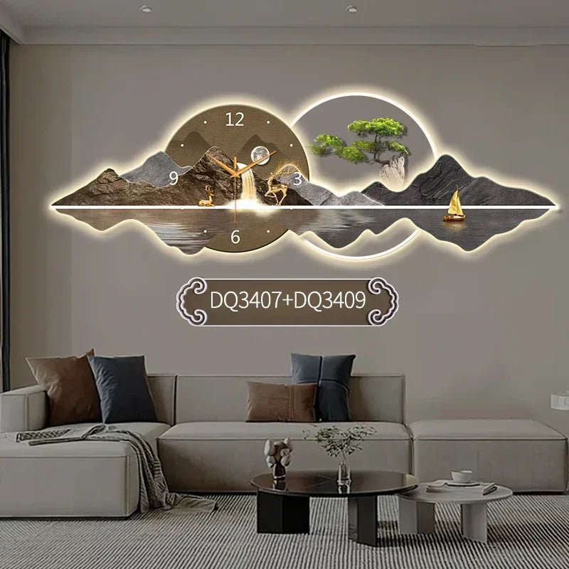 Landscape Wall Clock