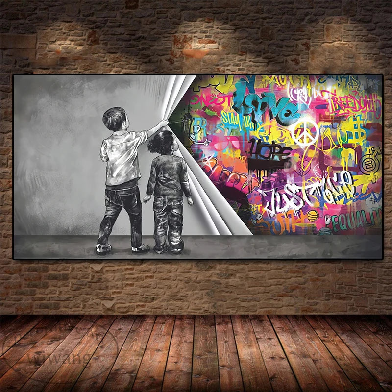Wall Art Graffiti Street Art Posters