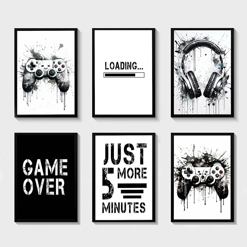 Game Controller Wall Art
