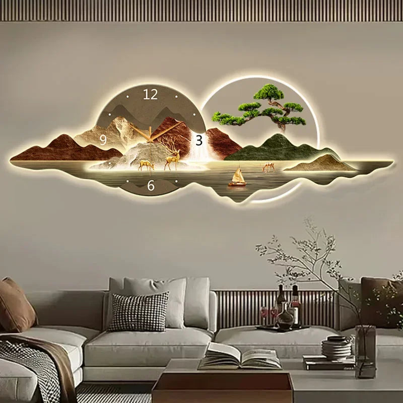 Landscape Wall Clock