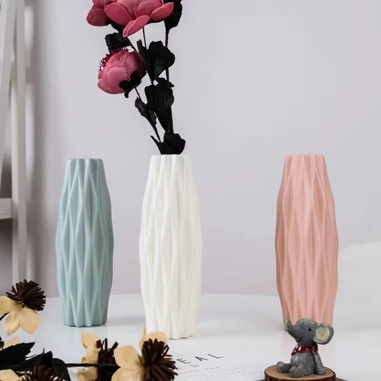 Diamond Plastic Vase
