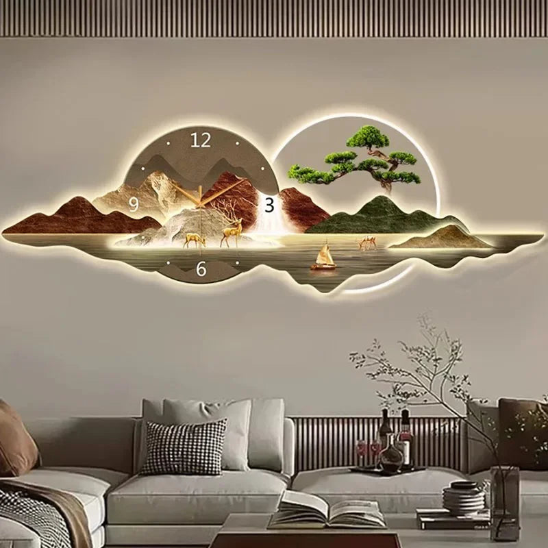 Landscape Wall Clock