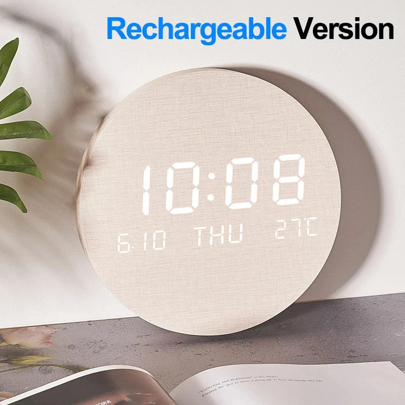 LED Digital Wall Clock