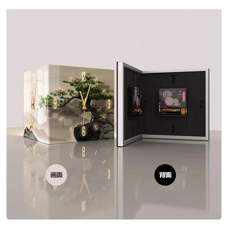 Double-sided clock