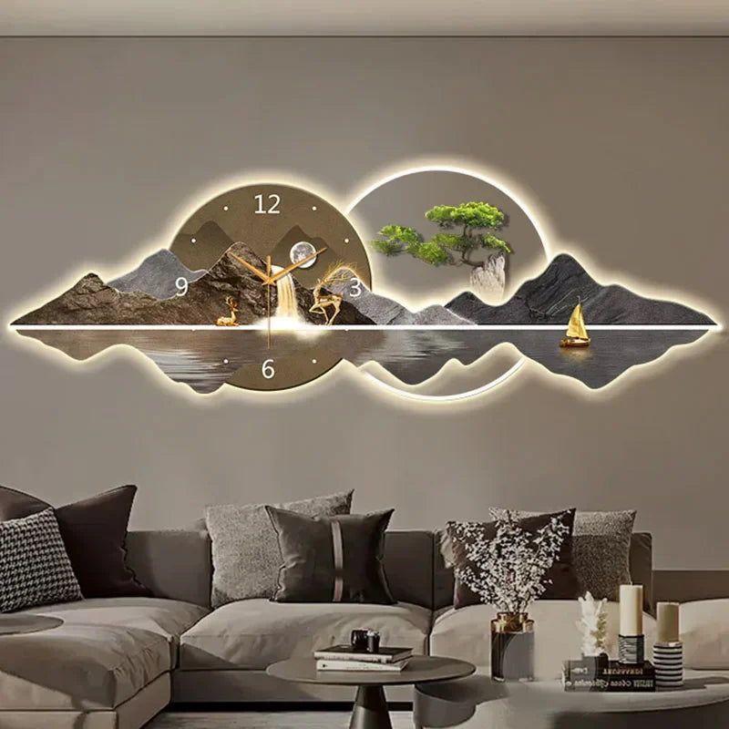 Landscape Wall Clock