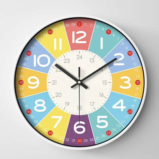 Cartoon theme clock