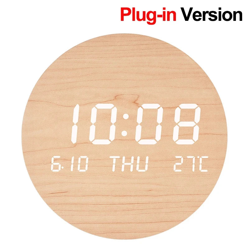 LED Digital Wall Clock