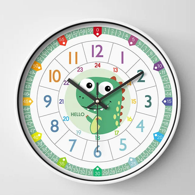Cartoon theme clock