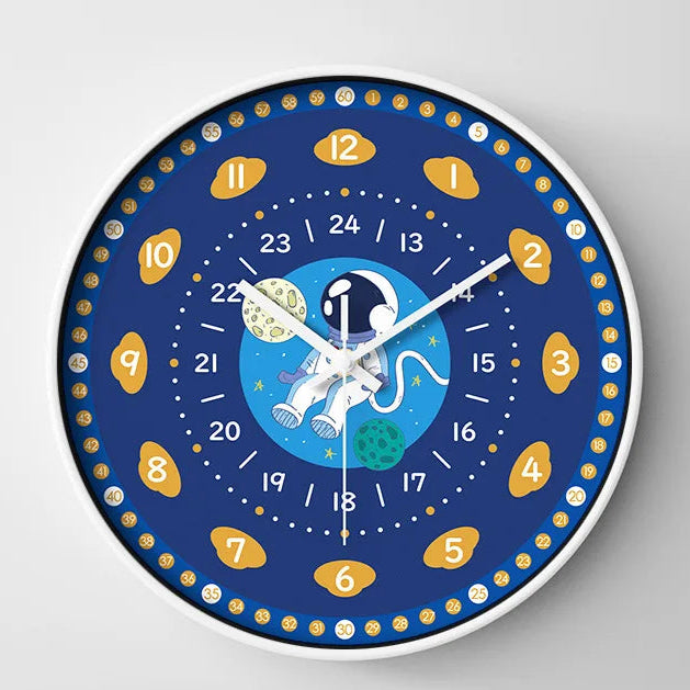 Cartoon theme clock
