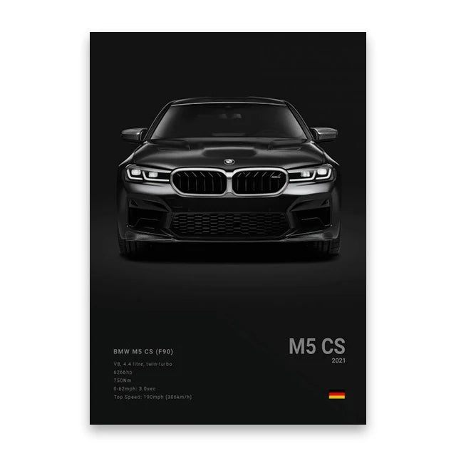 Cars Wall Art Print Poster