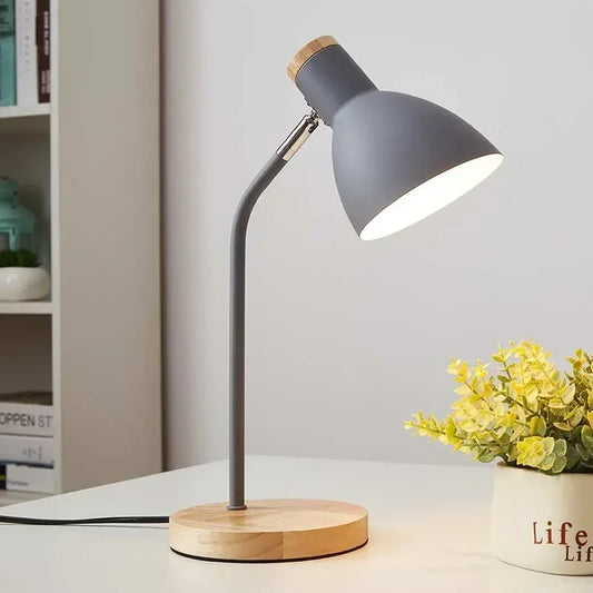 Wood Table Lamp