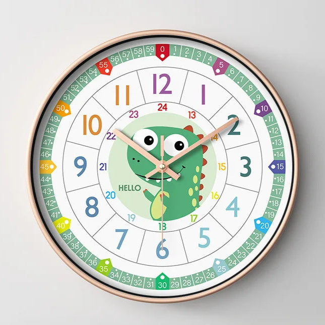 Cartoon theme clock