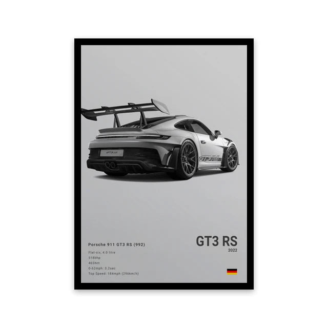 Cars Wall Art Print Poster