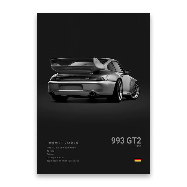 Cars Wall Art Print Poster
