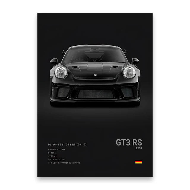 Cars Wall Art Print Poster