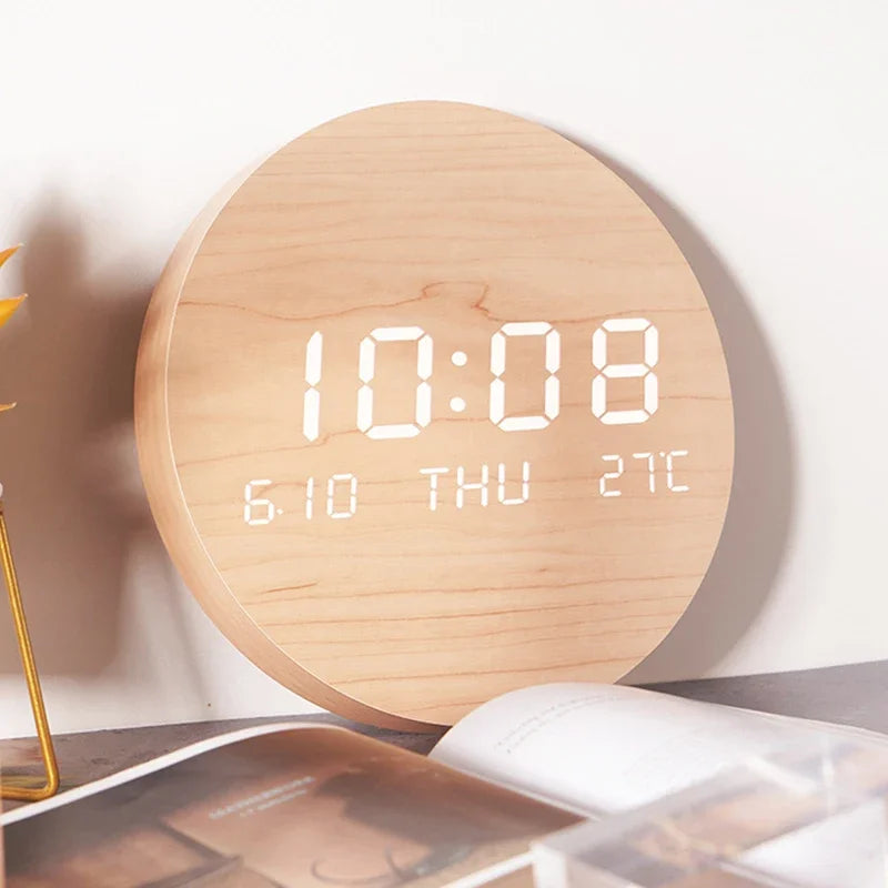 LED Digital Wall Clock