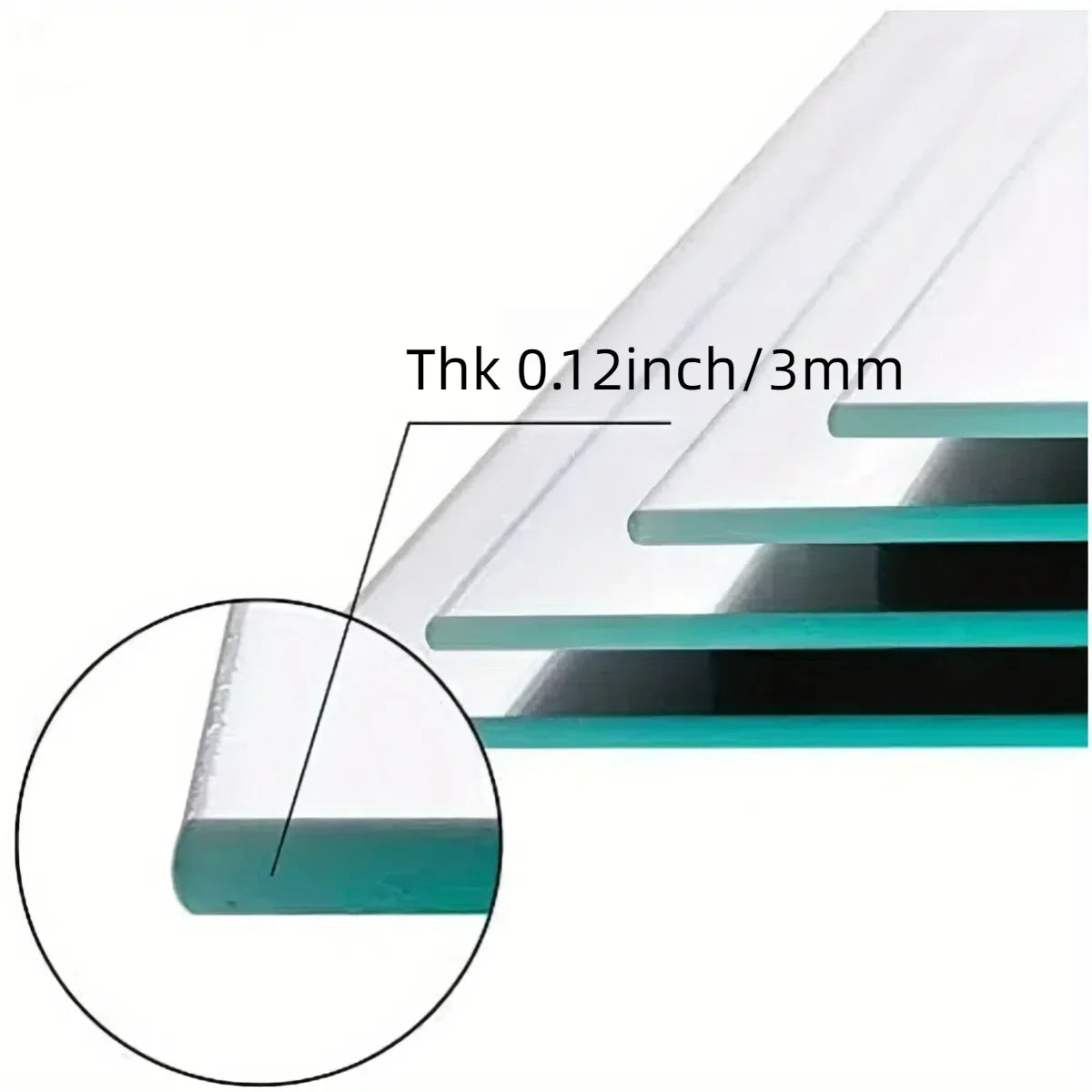 Acrylic Rectangle Shape Mirror