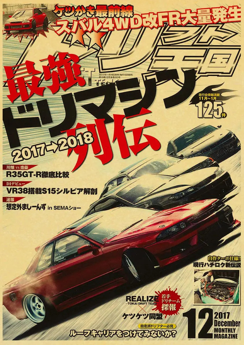 Racing Retro Posters