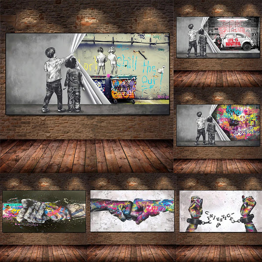 Wall Art Graffiti Street Art Posters